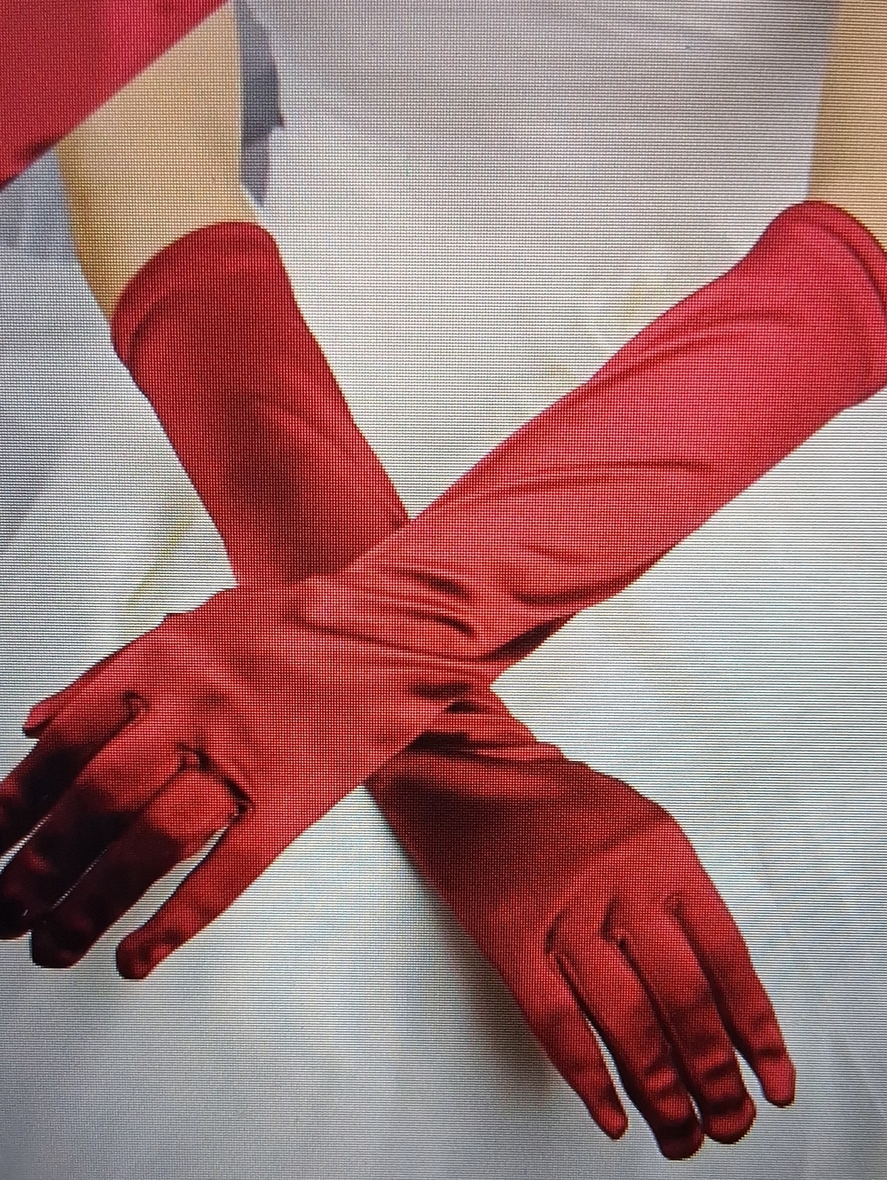 Red Long GLOVES